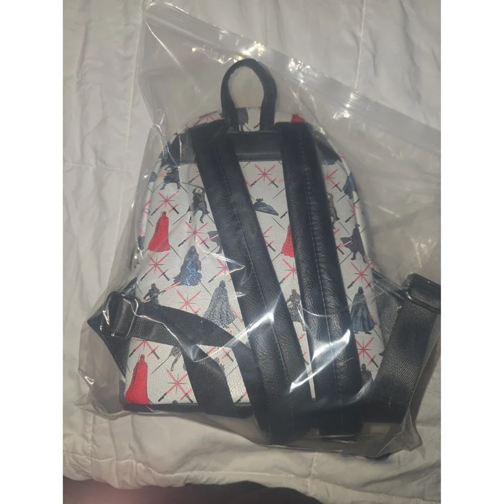NWOT loungefly Darth Vader & lightsaber mini backpack bookbag purse tote bag!